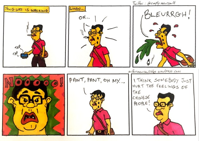 Cartoon by Arthur Meursault